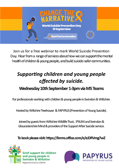 Suicide Prevention Day poster